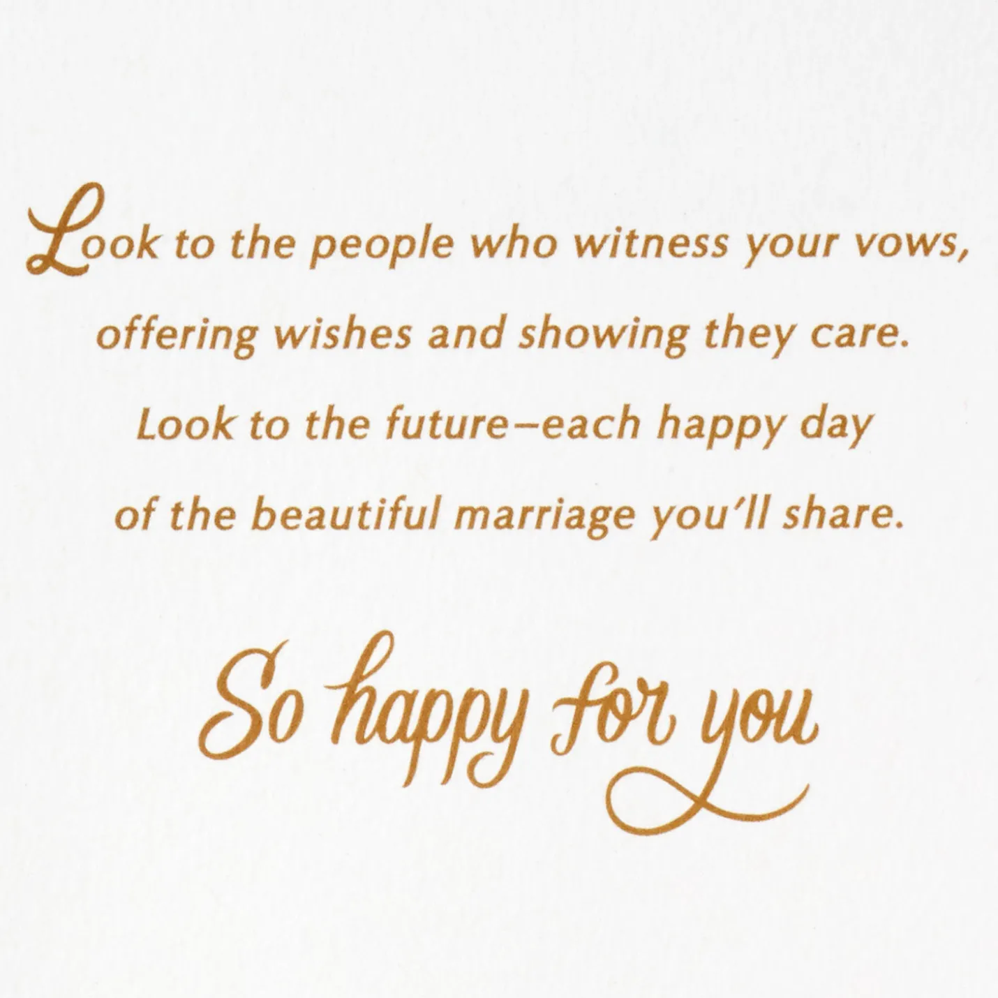 As You Pledge to Be Husband and Wife Wedding Card
