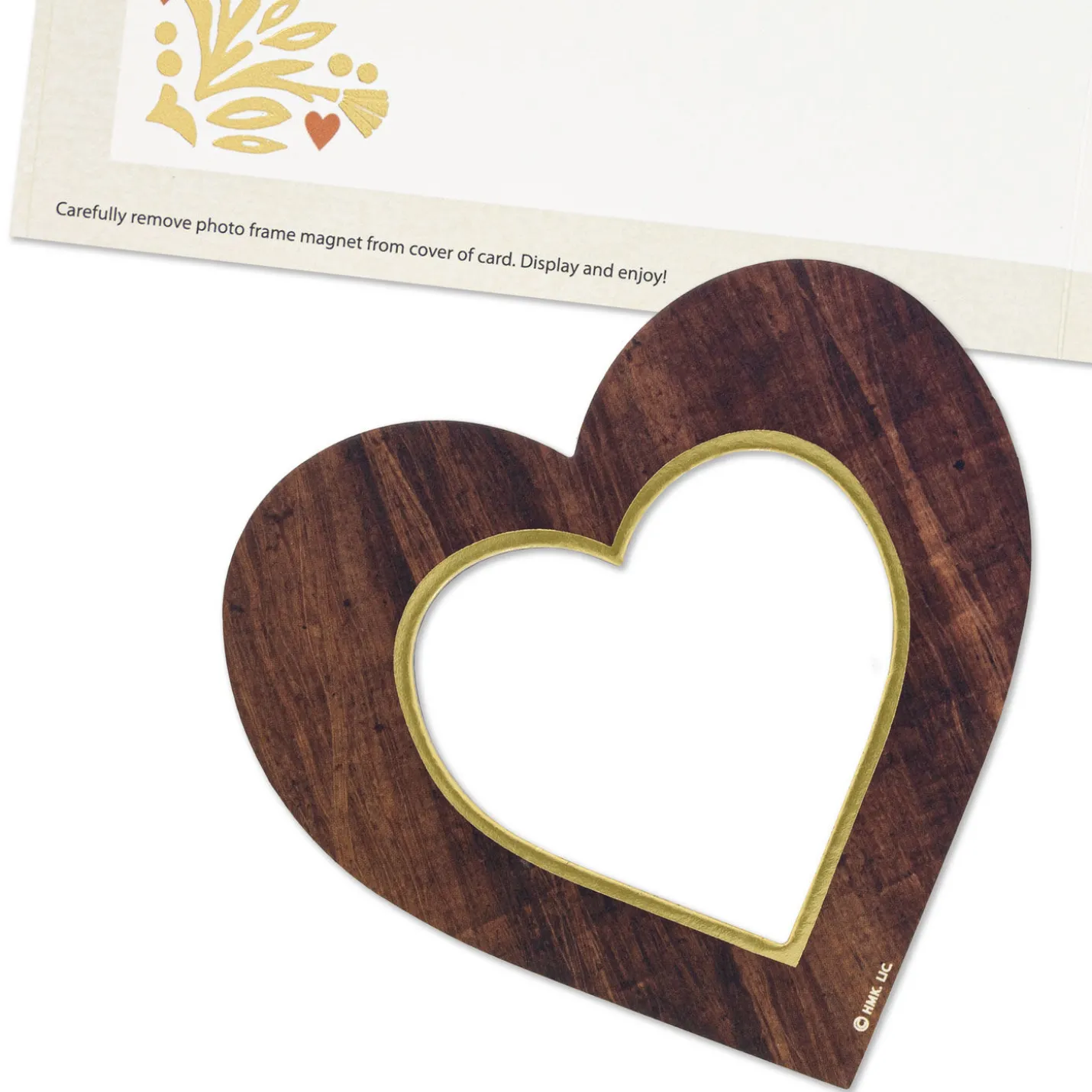 A Time to Remember Anniversary Card with Photo Frame Magnet