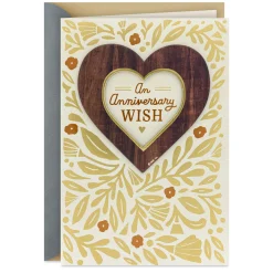 A Time to Remember Anniversary Card with Photo Frame Magnet