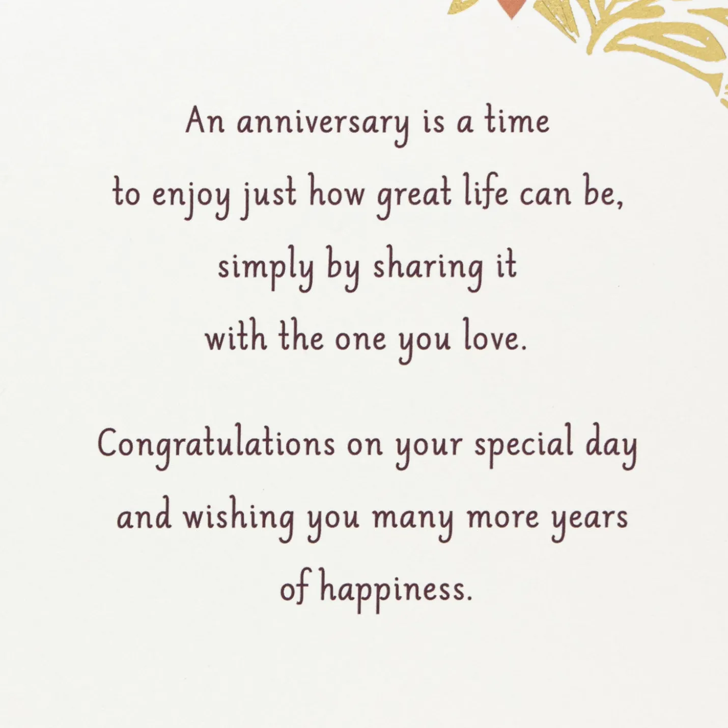 A Time to Remember Anniversary Card with Photo Frame Magnet