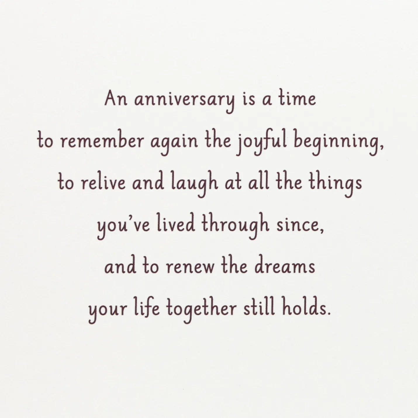 A Time to Remember Anniversary Card with Photo Frame Magnet