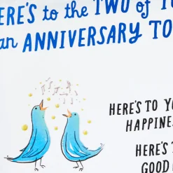 A Toast to the Two of You Anniversary Card
