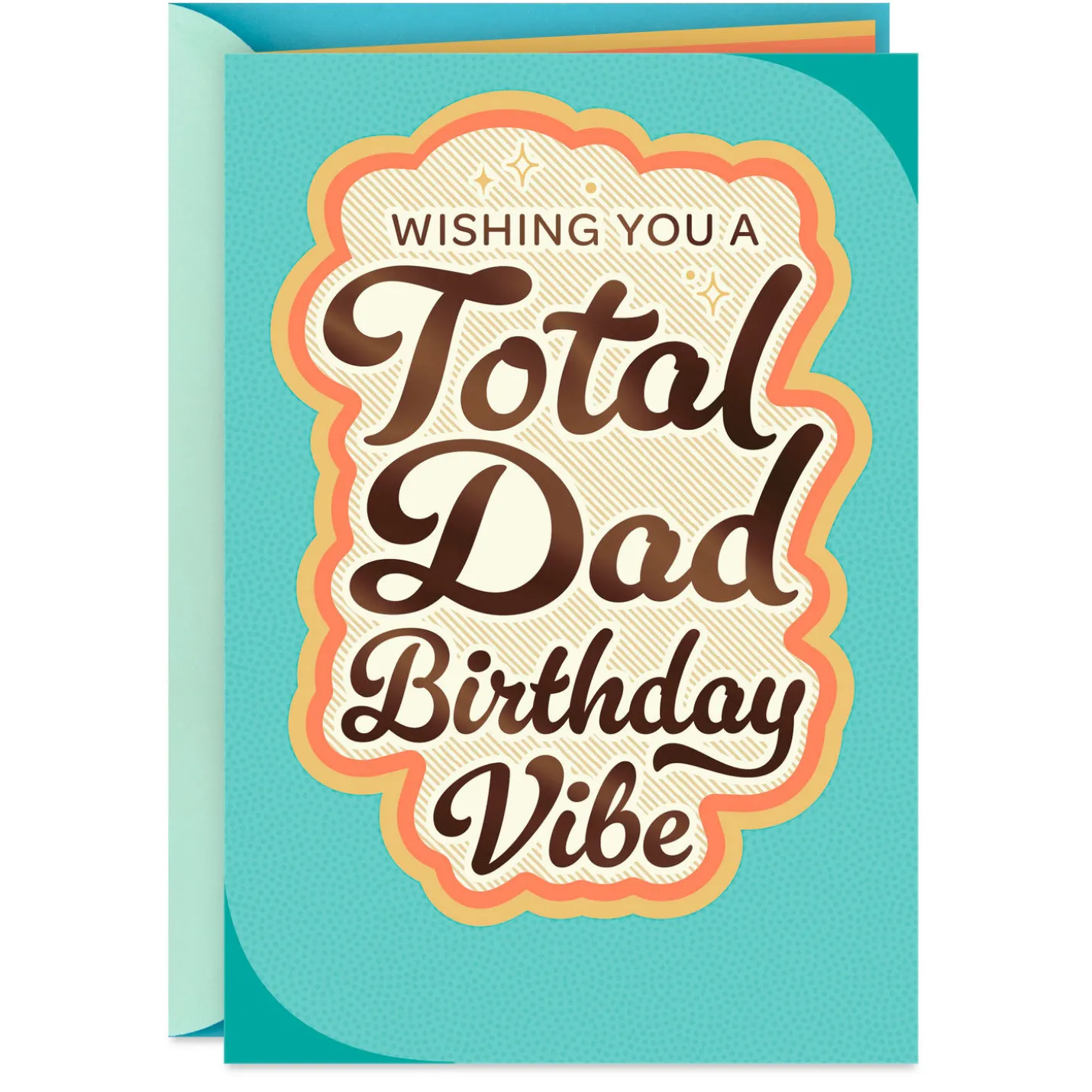 A Total Dad Birthday Vibe Birthday Card for Dad