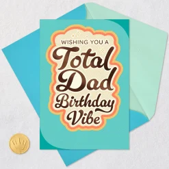 A Total Dad Birthday Vibe Birthday Card for Dad