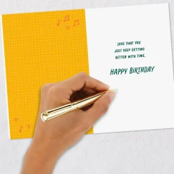 A True Classic, Record Player Birthday Card for Grandpa