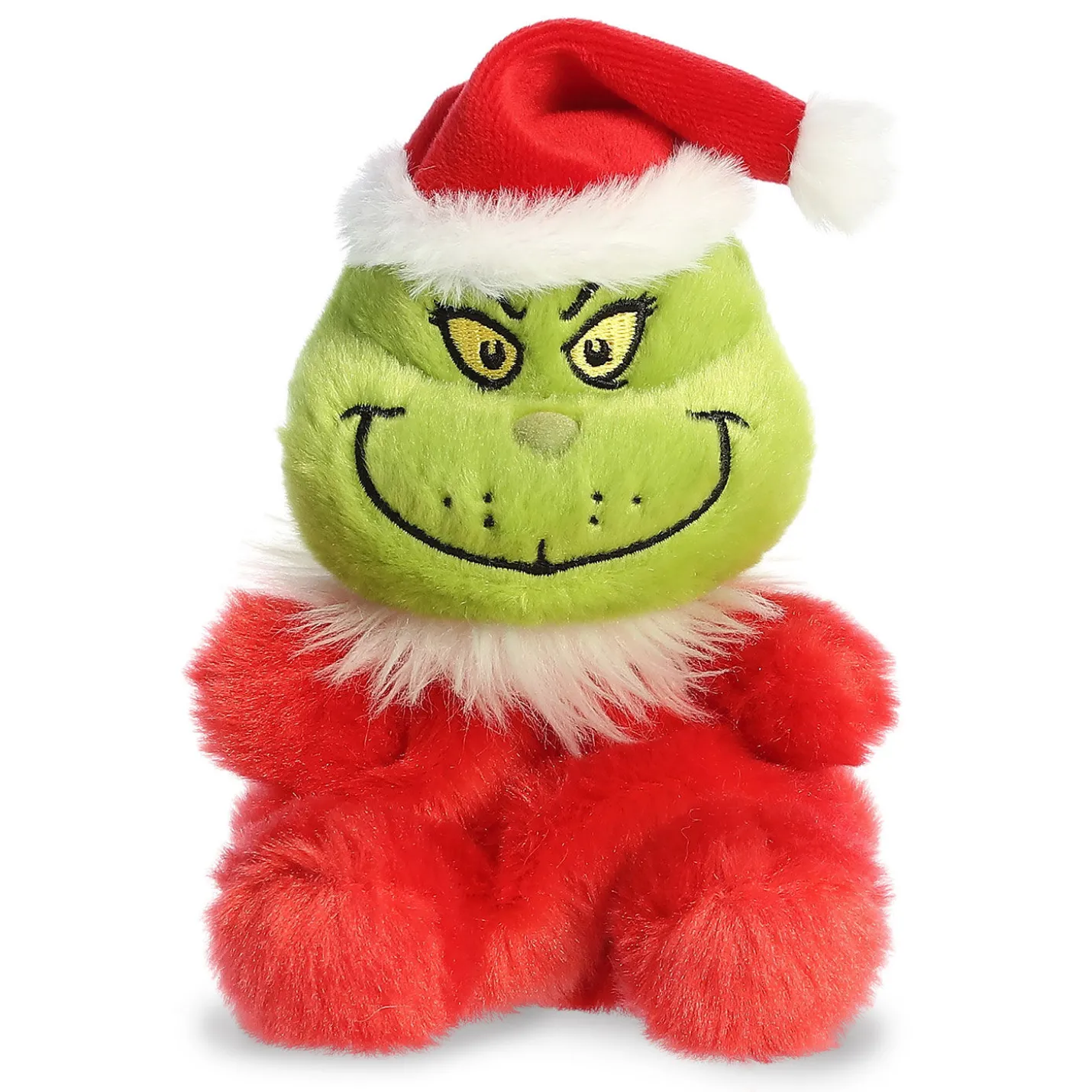 Aurora Palm Pals Dr. Seuss's Santa Grinch Plush, 5"