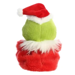 Aurora Palm Pals Dr. Seuss's Santa Grinch Plush, 5"
