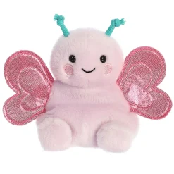 Aurora Palm Pals Petunia Butterfly Plush, 5"