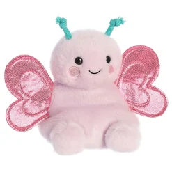 Aurora Palm Pals Petunia Butterfly Plush, 5"