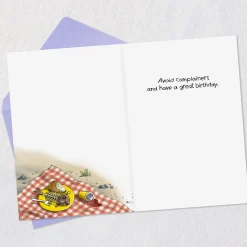 Avoid the Complainers Funny Birthday Card