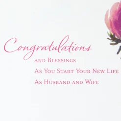 A Wedding Day Prayer Religious Wedding Card