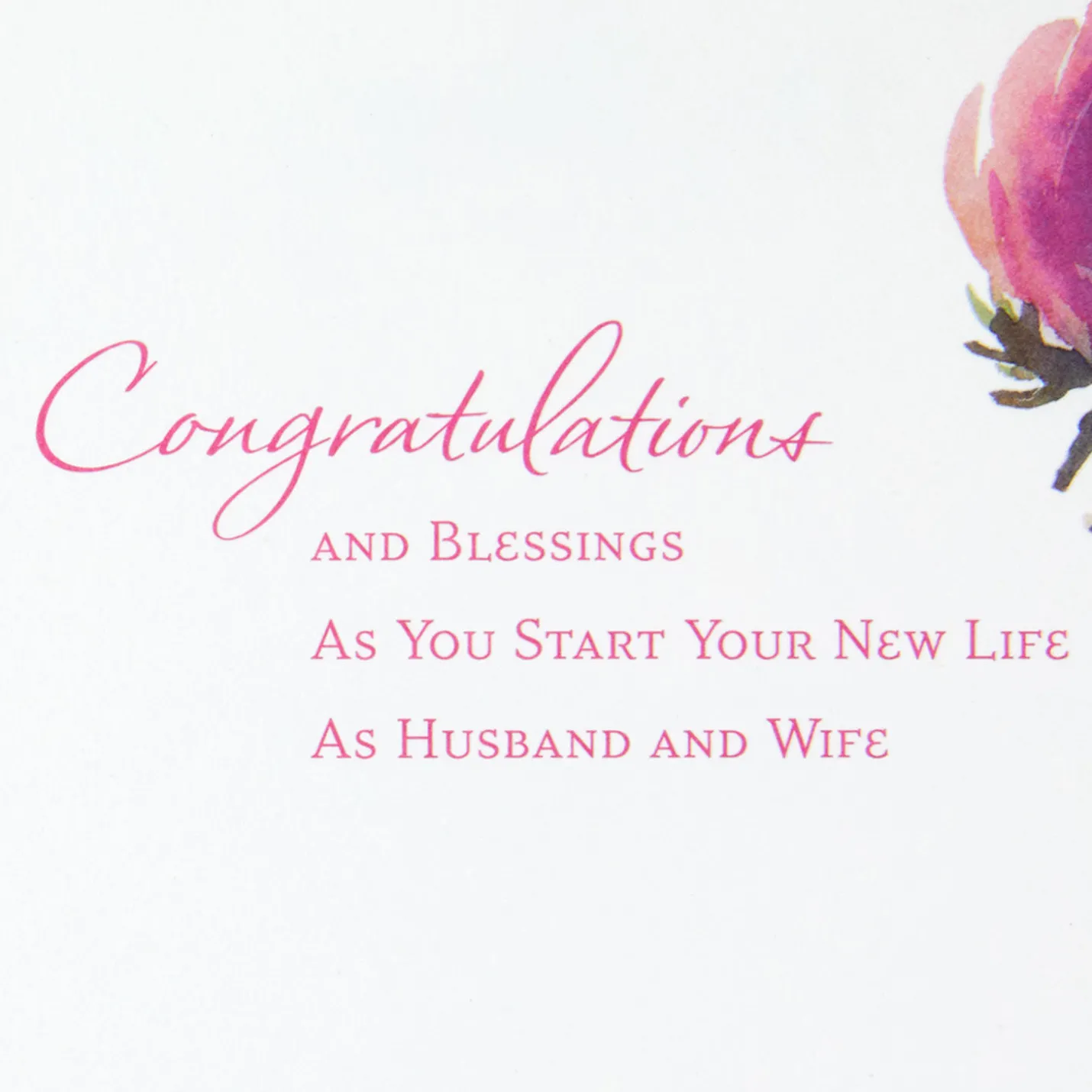 A Wedding Day Prayer Religious Wedding Card