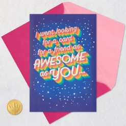 Awesome Friend Funny Pop-Up Birthday Card