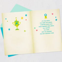 Awesome and Incredible Birthday Card for Granddaughter