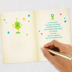 Awesome and Incredible Birthday Card for Granddaughter