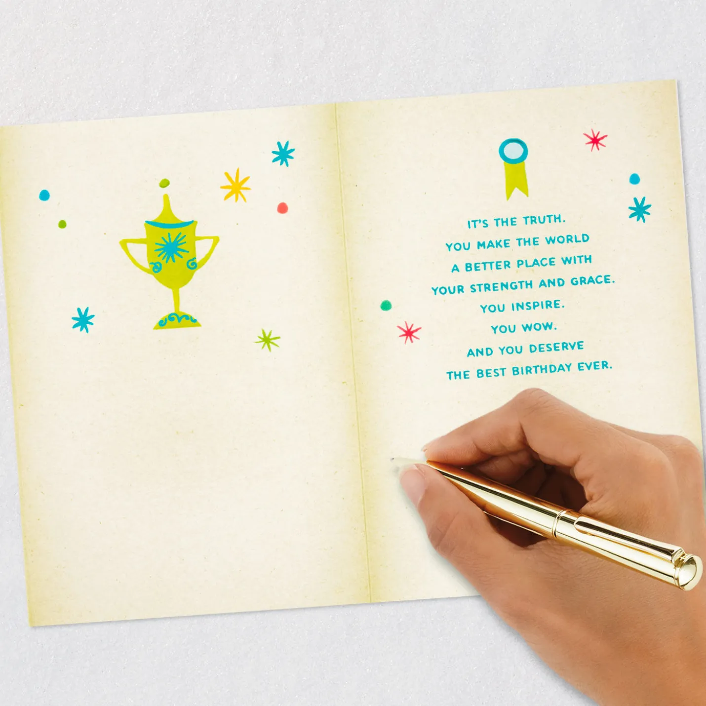Awesome and Incredible Birthday Card for Granddaughter