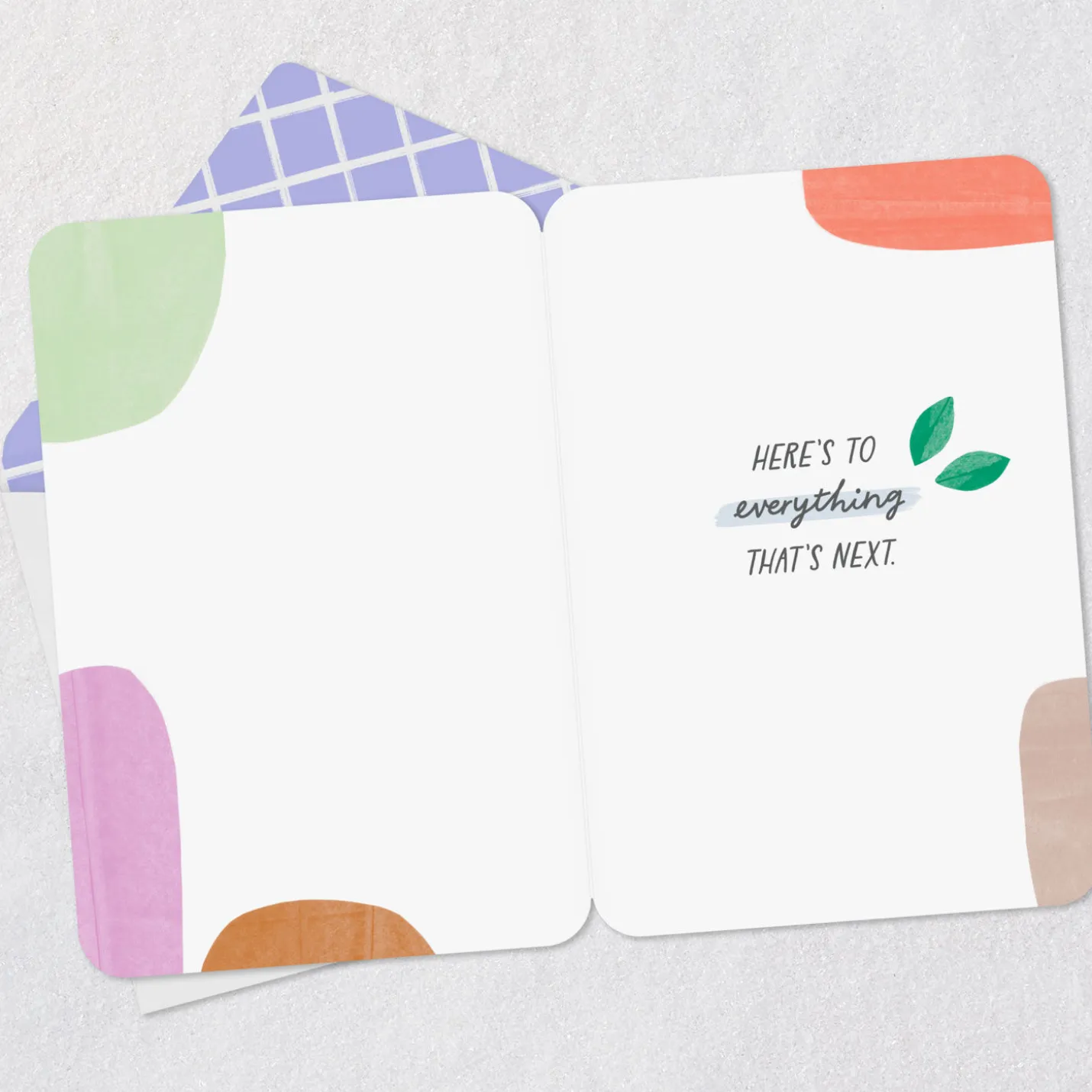 A Whole New Chapter Good Luck Card