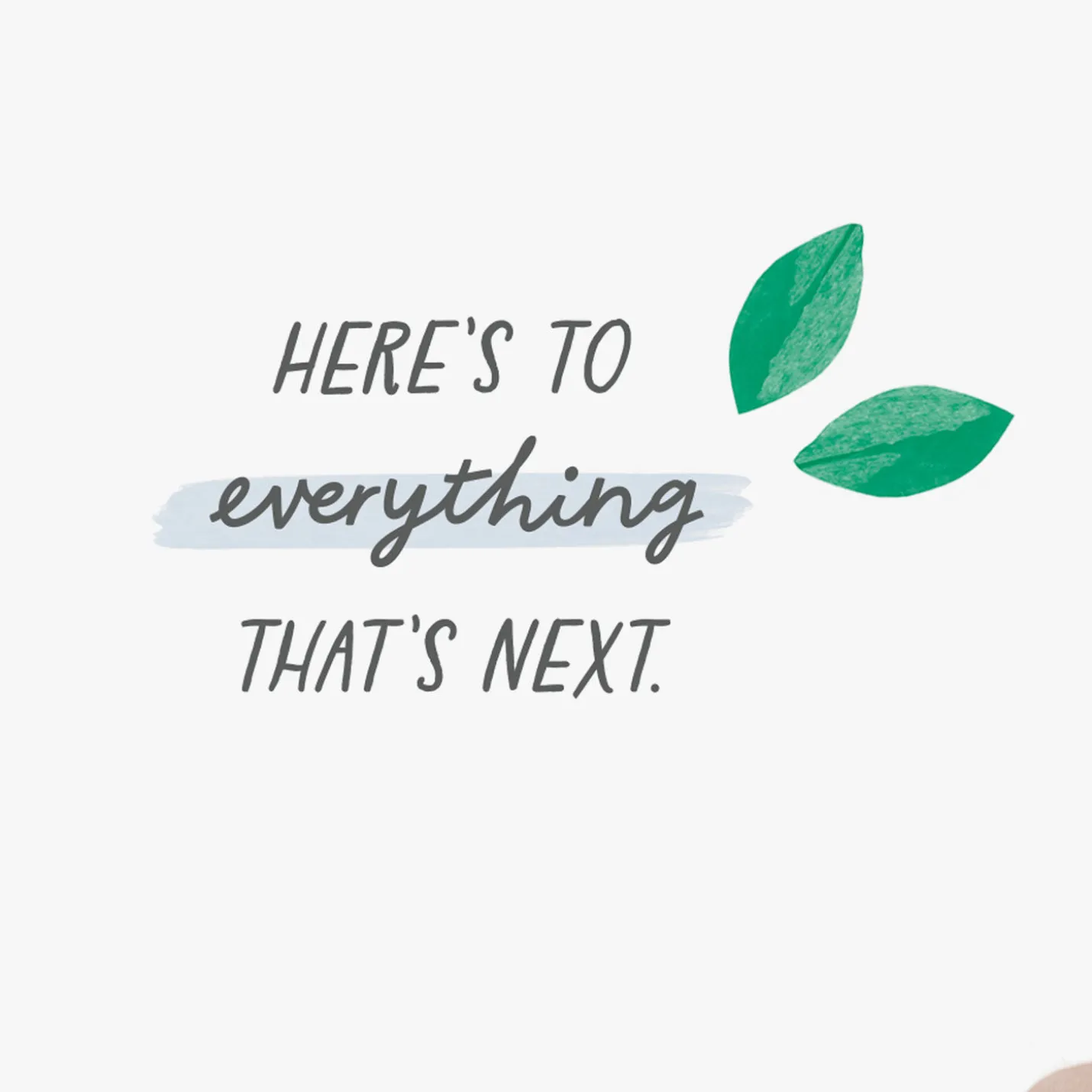 A Whole New Chapter Good Luck Card