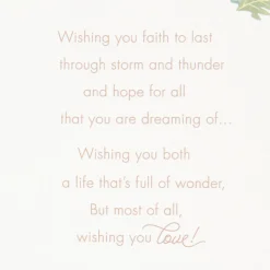 A Wish For Your Marriage Wedding Card