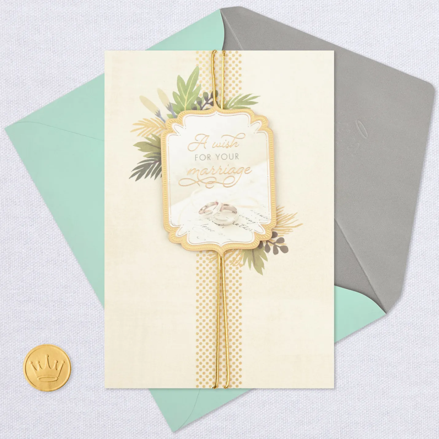 A Wish For Your Marriage Wedding Card