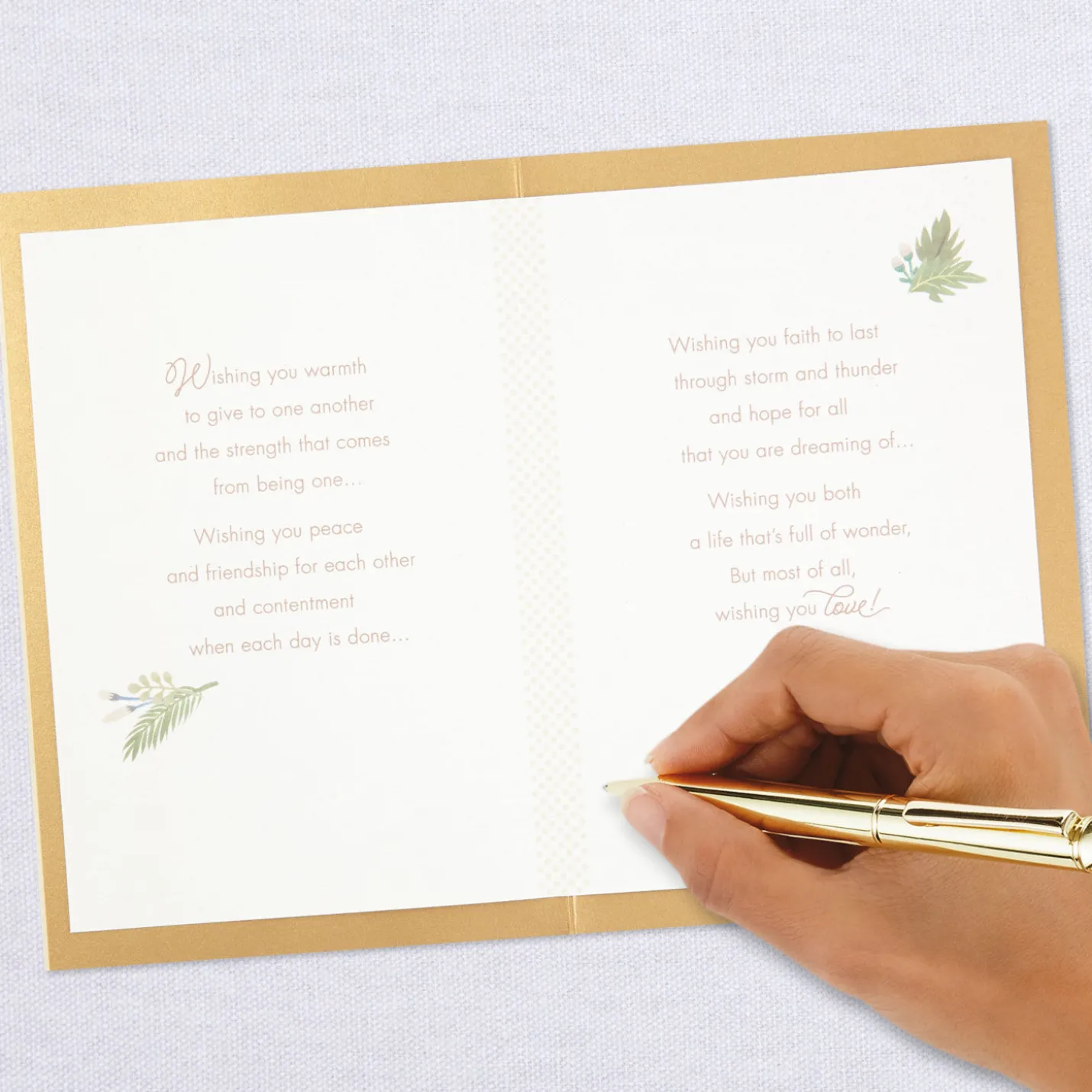 A Wish For Your Marriage Wedding Card