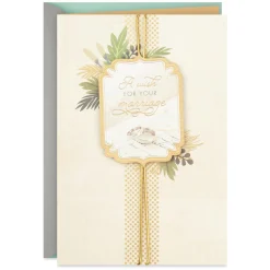 A Wish For Your Marriage Wedding Card