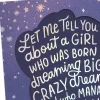A Woman Who Makes the World Better Birthday Card for Daughter