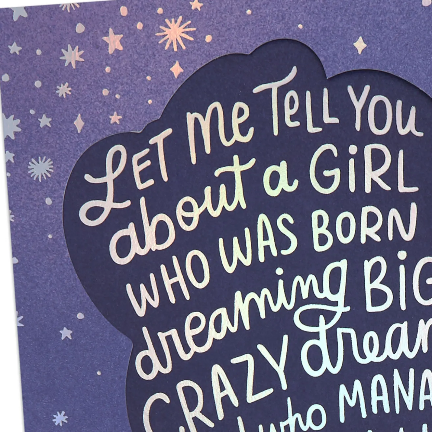 A Woman Who Makes the World Better Birthday Card for Daughter