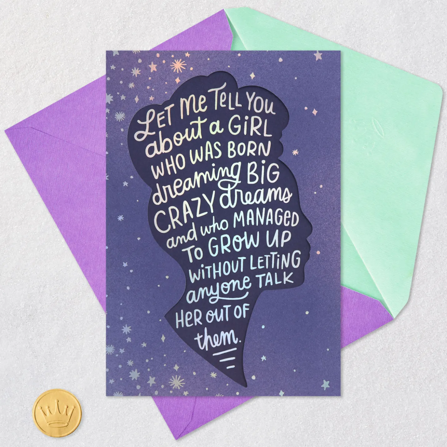 A Woman Who Makes the World Better Birthday Card for Daughter