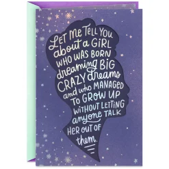 A Woman Who Makes the World Better Birthday Card for Daughter