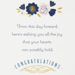 A Wonderful Day Wedding Card for Niece and Her Husband