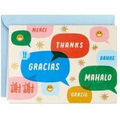 A World of Thanks Boxed Blank Thank-You Notes, Pack of 10