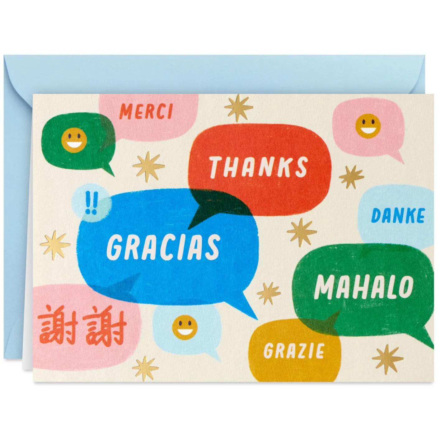 A World of Thanks Boxed Blank Thank-You Notes, Pack of 10