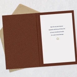 A Year of Many Blessings Rosh Hashanah Card
