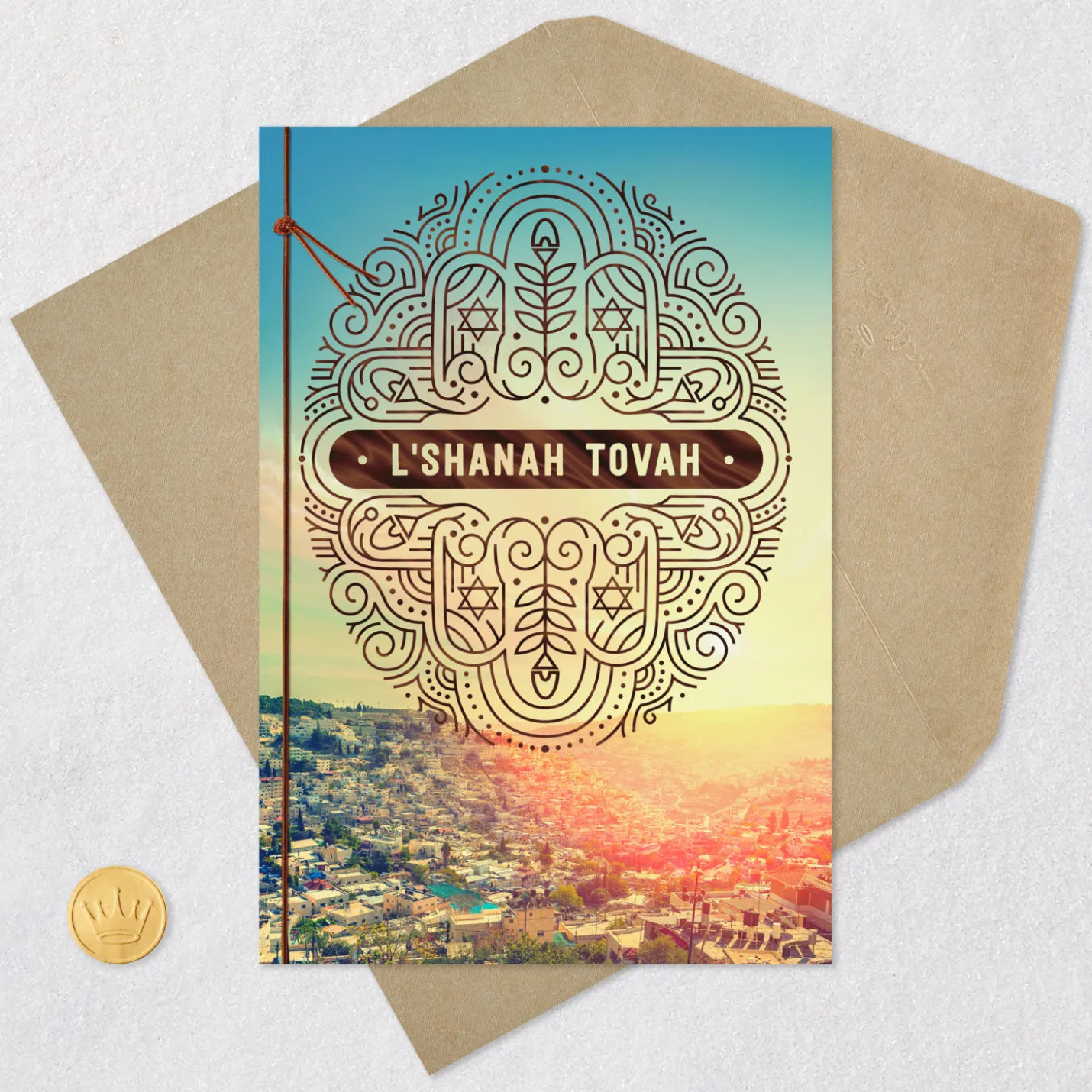 A Year of Many Blessings Rosh Hashanah Card