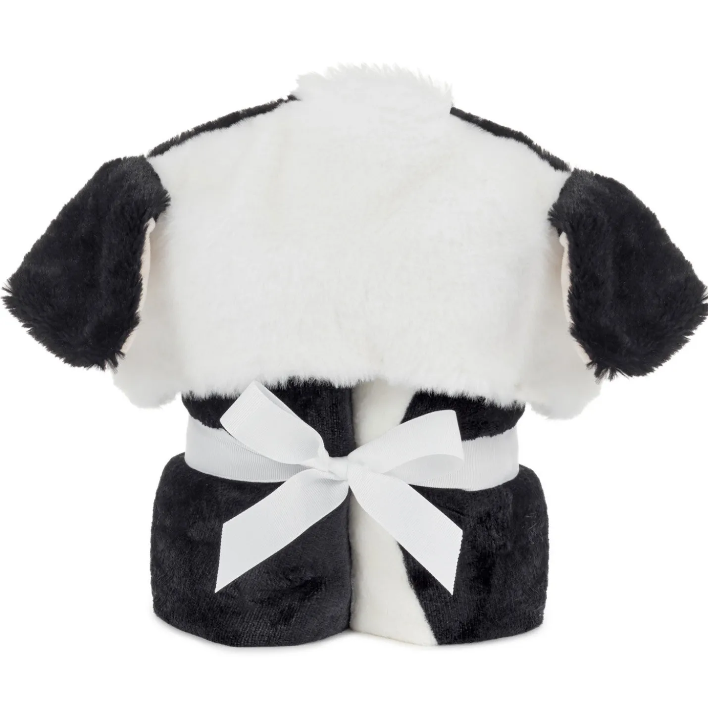 Baby Cow Hooded Blanket With Pockets