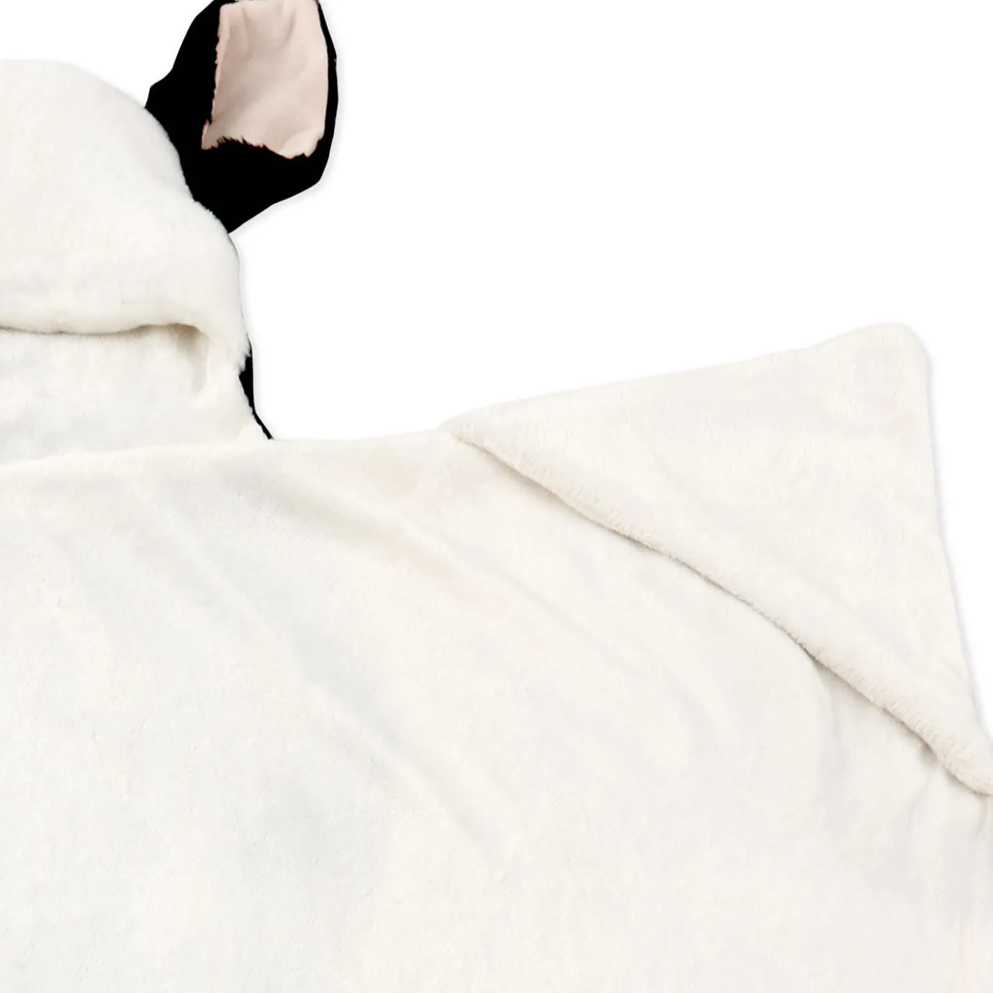 Baby Cow Hooded Blanket With Pockets