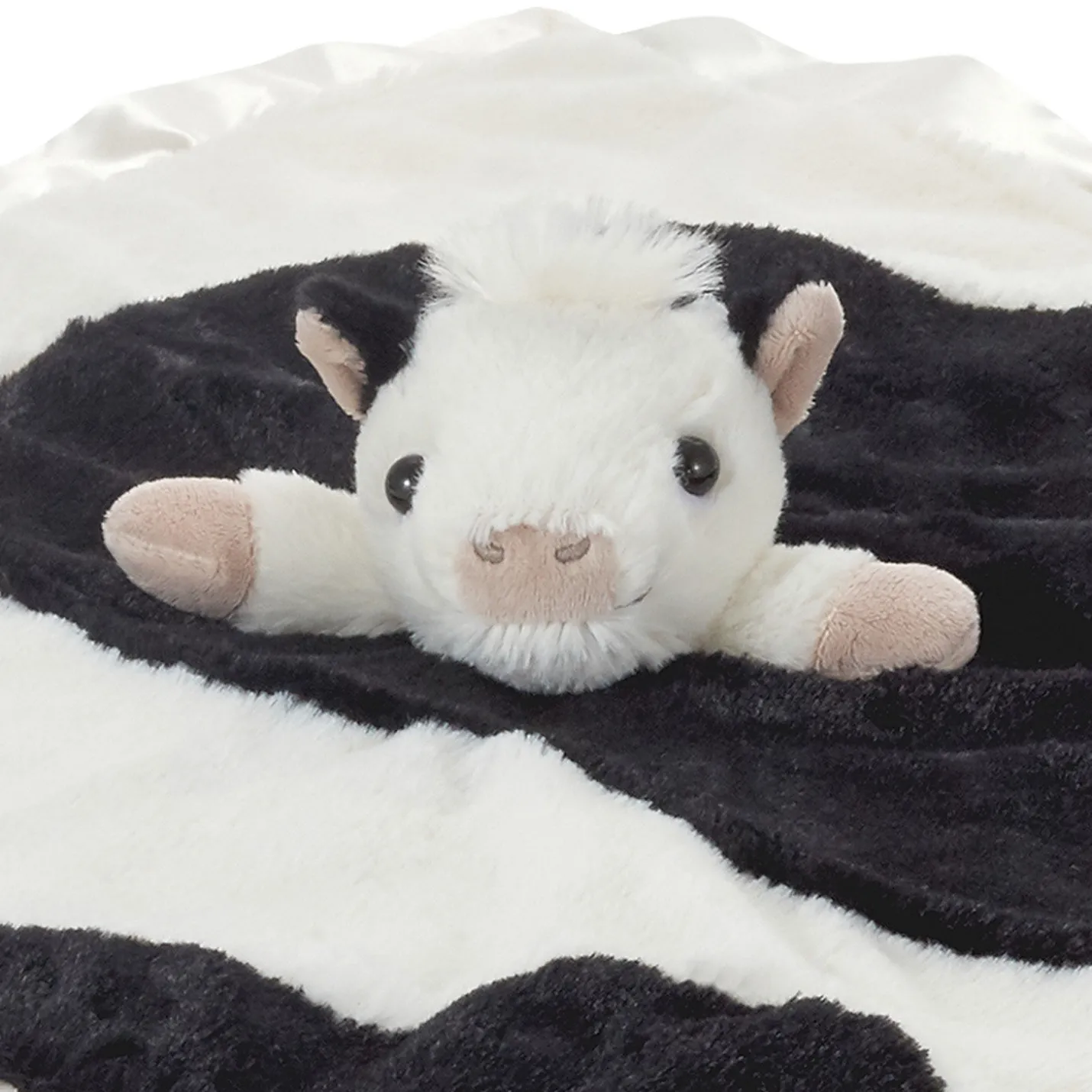 Baby Cow Lovey Blanket