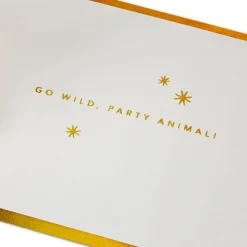Balloon Party Animal Pop-Up Birthday Card