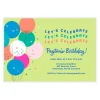 Balloons Let's Celebrate Party Invitation
