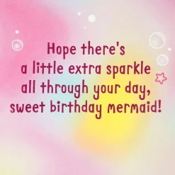 Barbie™ Sweet Mermaid Musical 6th Birthday Card