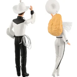 Barbie™ and Ken™ Western Stars Ornaments, Set of 2