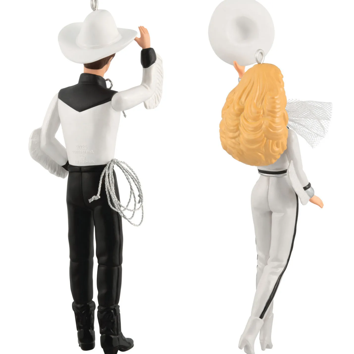 Barbie™ and Ken™ Western Stars Ornaments, Set of 2