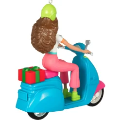 Barbie™ Fashionistas Doll and Scooter Ornament