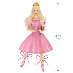 Barbie™ in the Nutcracker™ 25th Anniversary Porcelain and Fabric Ornament
