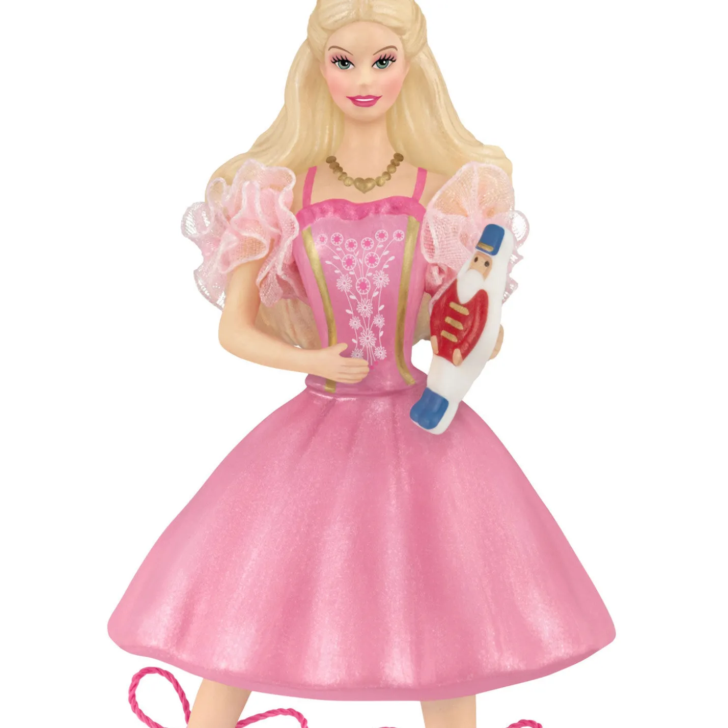 Barbie™ in the Nutcracker™ 25th Anniversary Porcelain and Fabric Ornament
