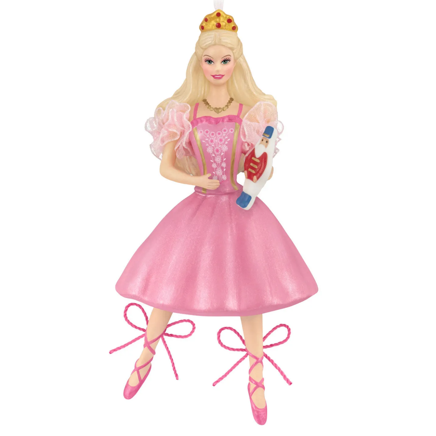 Barbie™ in the Nutcracker™ 25th Anniversary Porcelain and Fabric Ornament