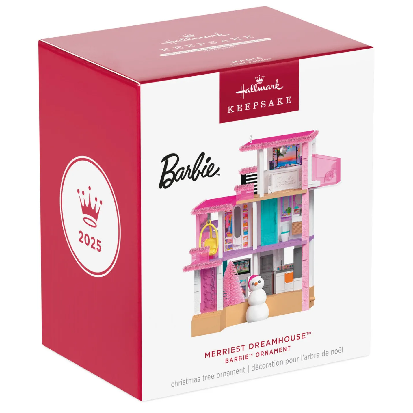 Barbie™ Merriest Dreamhouse™ Musical Ornament With Light