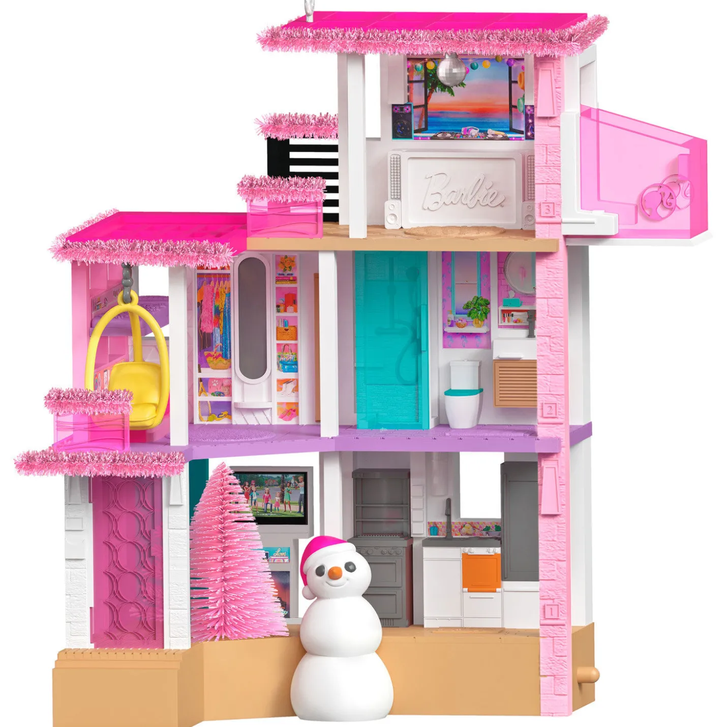 Barbie™ Merriest Dreamhouse™ Musical Ornament With Light
