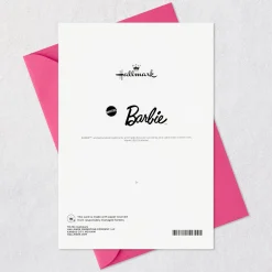 Barbie™ You’re One-of-a-Kind Birthday Card With Sticker for Granddaughter